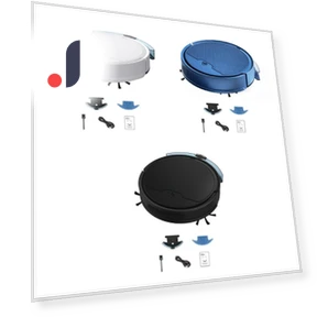Automatic Cleaning Robot — Smart Cleaning Robots, Modern Home Furnishing