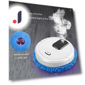 Automatic Cleaning Robot — Smart Cleaning Robots, Modern Home Furnishing