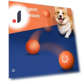 Automatic Moving Dog Toy Ball — Balls, Smart Pet Supplies