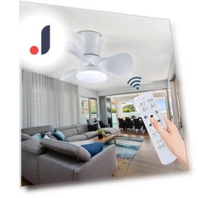 Ceiling LED Light Fixture with Fan — Ceiling Fans & Accessories, Seahorse Home