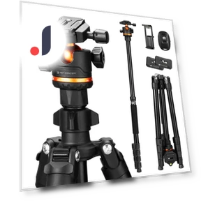 Compact Travel Tripod — Camera Supports, K&F Concept