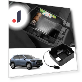 Console Box with USB Charging and LED Sensor Light — Floor Consoles, SAMURAI STYLE