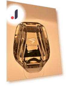 Crystal Harrier LED Illuminated Shift Knob — Shift Light, SAMURAI STYLE
