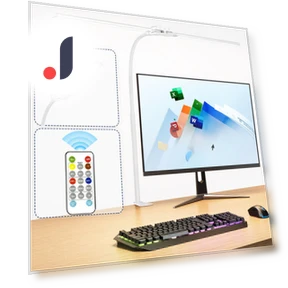 Desk Lamp with Remote Control — Study & Desk Lighting, KAYOMART Electric