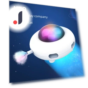 Gravity UFO Smart Pet Toy — Cat Playthings, VantaGoods