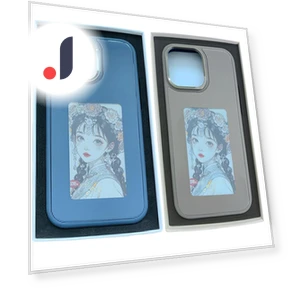 Ink Screen NFC DIY Projection Case — Mobile Devices & Accessories, Super Case