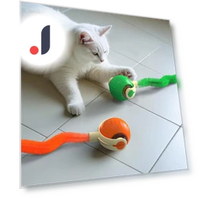 Interactive Cat Toy Ball — Cat Playthings, Love Pet House