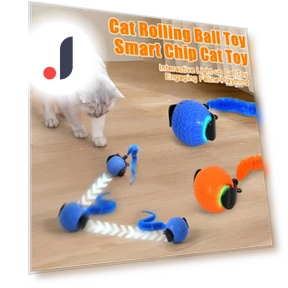Interactive Cat Toy Rolling Ball — Cat Playthings, I love My Pet
