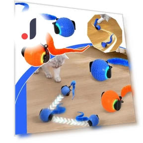 Interactive Smart Ball for Pets — Interactive Animal Companions, Jiaqiinfee