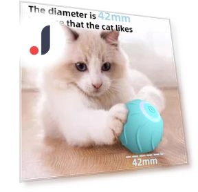 Interactive Smart Cat Toy Powerball 2.0 — Cat Playthings, Pet Zooo