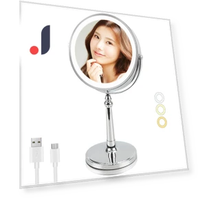 Large LED Makeup Mirror — Makeup, AMZTOLIFE