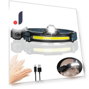 LED Headlamp with USB Charging — Flashlights, WoW Home