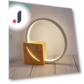LED Night Light with Alarm — Sleep Soothers, Modern Home Furnishing