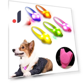 LED Pet Pendant Collar — Vests, Smart Pet Supplies