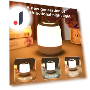 LED Touch Night Light Table Lamp — Desk & Table Lighting, Modern Home Furnishing
