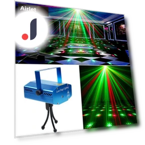 Mini Laser Stage Light — Projection Effects, AI Supermarket