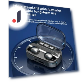 Mini Sports In-Ear Touch Digital Bluetooth Headset — In-Ear Headphones, QUEED