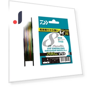 PE Line UVF Emeraldas Dura Sensor — Braided, Daiwa