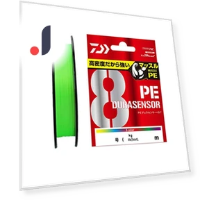 PE Line UVF PE Dura Sensor x 8 + Si2 — Braided, Daiwa
