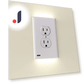 Small night light with touch panel and socket — Night Lights, Spicy chicken