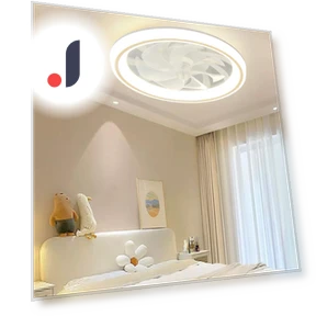 Smart Ceiling Fan With Lights — Ceiling Fans, Luminaire Lighting Mall