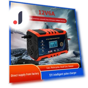 Smart Charger 12V 6A for Car and Motorcycle Batteries — Chargers, GearUp AutoMoto