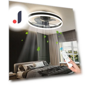 Smart Dimming LED Ceiling Fan with Light — Ceiling Fan Lighting Solutions, Seahorse Home