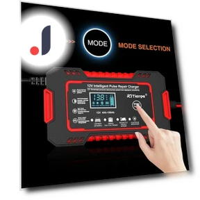 Smart Full Auto Motorcycle Battery Charger — Chargers, Modern Home Furnishing