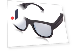 Smart Sunglasses with Bone Conduction Speaker — Smart Glasses, Vibra