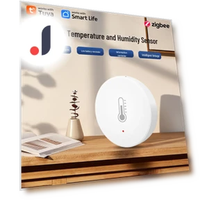 Smart Thermometer and Humidity Sensor — Home Climate Control, Tuya