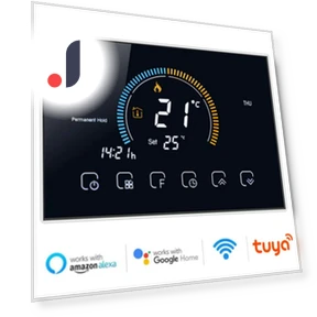 Smart Thermostat for Electric Floor Heating/Water Heater/Gas Boiler — Home Climate Control, JOHO - CarGear