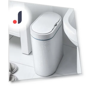 Smart Touchless Trash Bin — Kitchen Cans, Chic Interiors