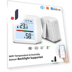Smart WiFi Thermometer Hygrometer — Home Climate Control, YJMP home