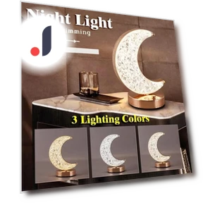 Touch Control Crystal Night Light — Night Lights, guangbaokejki