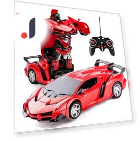 Transforming Toy Robot Car — Interactive Figures & Robots, MIYAKO