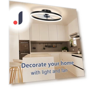 Ultra-thin LED Ceiling Fan with Light — Ceiling Fan Lighting Solutions, Seahorse Home