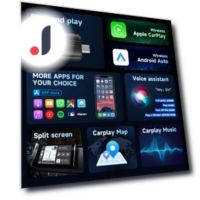 Wireless Carplay Adapter for Android iPhone Auto — Navigation & GPS Accessories, Timeless Home