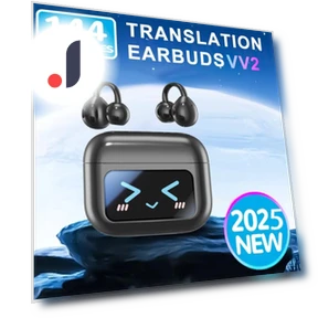 Wireless Earbuds with AI Language Translation — In-Ear Headphones, Ksluxirt