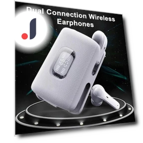 Wireless Earbuds with Touch Control and Noise Cancellation — In-Ear Headphones, caicaichen