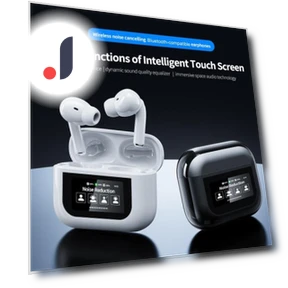 Wireless Earbuds with Touch Screen — In-Ear Headphones, Mystic Mart