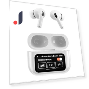 Wireless TWS Bluetooth Earbuds with ANC Noise Cancellation — In-Ear Headphones, The Joker