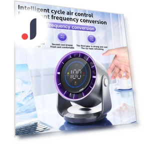 Air Cooling Fan with Digital Display — Stand Fans, Redmaple