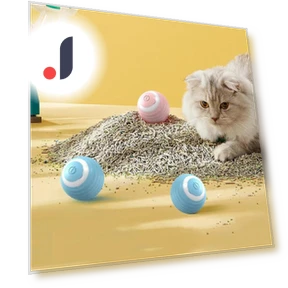 Automatic Rolling Ball for Cats — Cat Playthings, amydeal