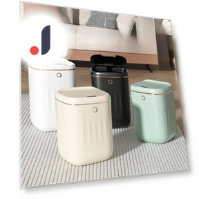 Automatic Touch Trash Bin — Car Trash Cans, WoW Home