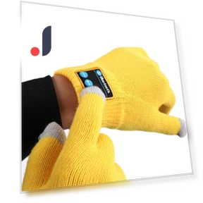 Bluetooth Gloves with Built-in Microphone and Speaker — Gloves, RUI RUI YU 4