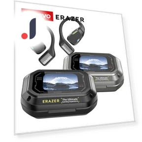 Bluetooth Headphones with AI Noise Cancellation — Over-Ear Headphones, Lenovo