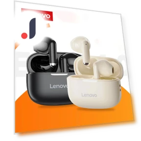 Bluetooth Wireless Earbuds — Headsets, Lenovo