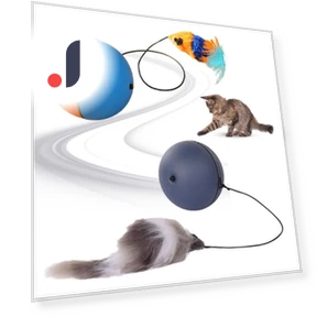 Electric Cat Toy Ball — Cat Playthings, mujin