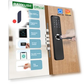 Electronic Lock with 3D Face Recognition — Smart Home Security, RAYKUBE
