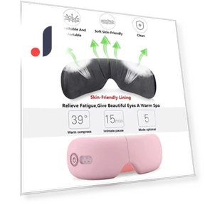 Eye Massager with Bluetooth — Rollers & Pens, Stone Home